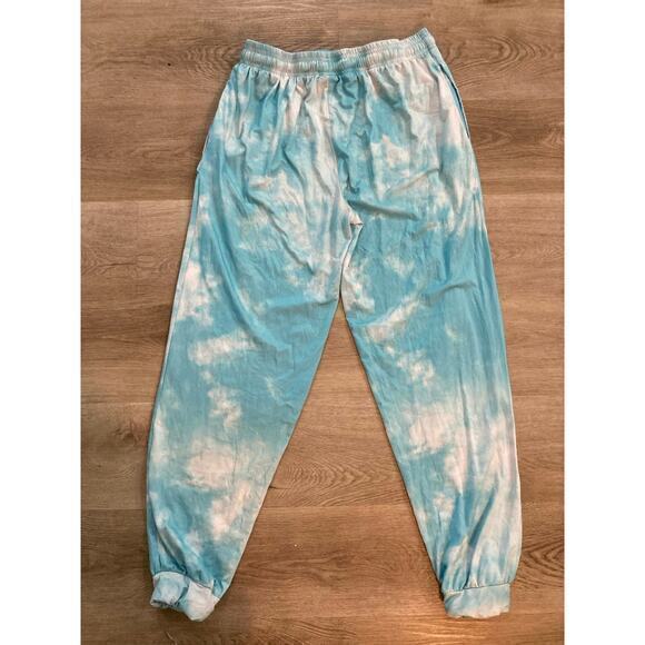Cap'n Crunch Tie-Dye Pajama Pants Unisex Size Large Blue Adjustable PJs - Picture 2 of 10